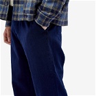 Oliver Spencer Men's Drawstring Trousers in Indigo Blue