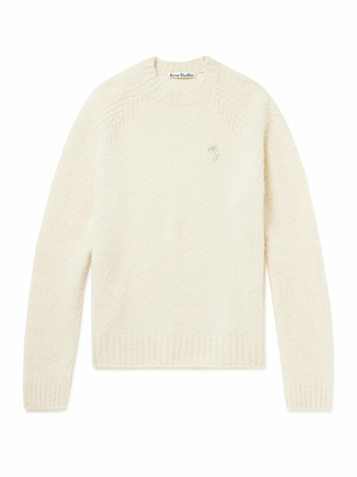 mfpen - Bouclé-Knit Sweater - White mfpen