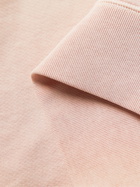 BIRDWELL - Loopback Cotton-Jersey Sweatshirt - Pink