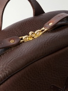 Bennett Winch - Logo-Debossed Full-Grain Leather Backpack