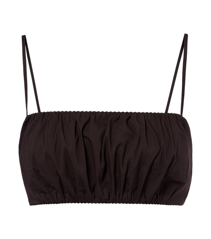Photo: Staud Fiore cotton crop top
