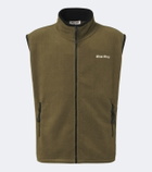 Miu Miu Fleece zip-up vest