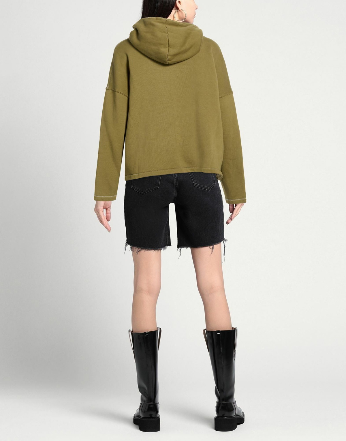 Bonsai Womens Sweatshirt in Military green
