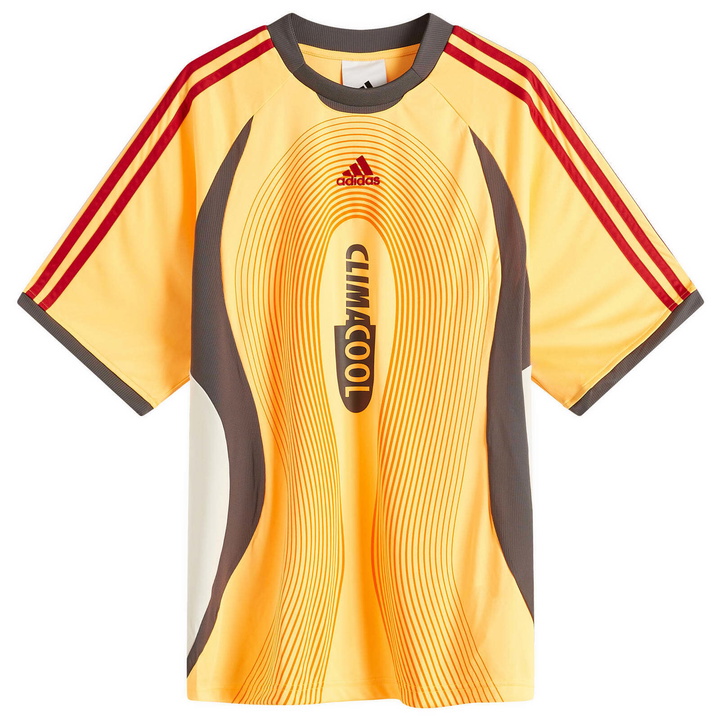 Photo: Adidas Men's Climacool Fashion Jersey in Flash Orange