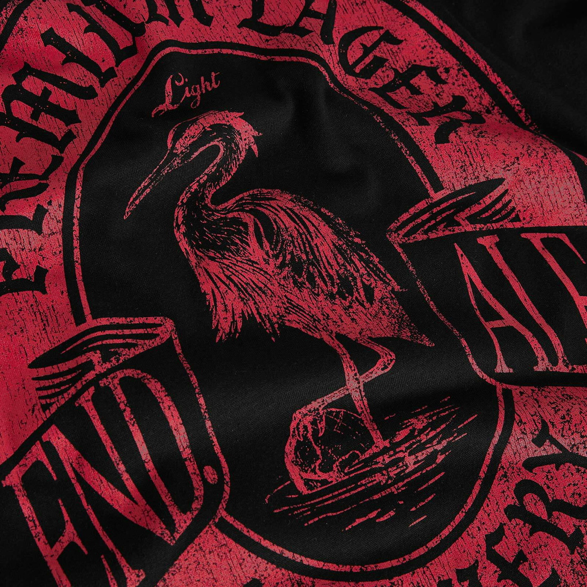 END. Beer Mat T-Shirt in Black