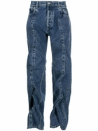 Y/Project Blue Classic Wire Denim Jeans