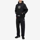Men's AAPE Planet Earth Hoody in Black