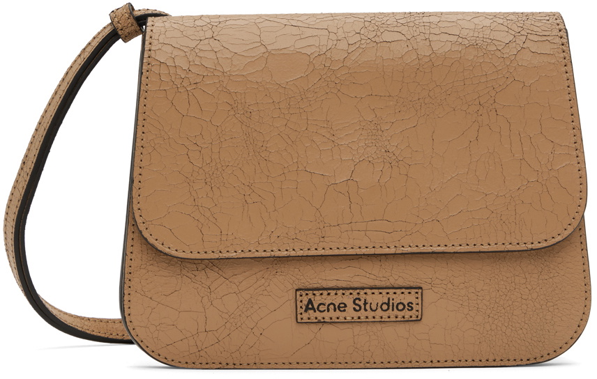 Acne Studios Beige Platt Crossbody Bag Acne Studios