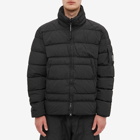C.P. Company Men's Chrome-R Garment Dyed Down Jacket in Black