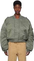 Entire Studios Khaki A-2 Bomber Jacket