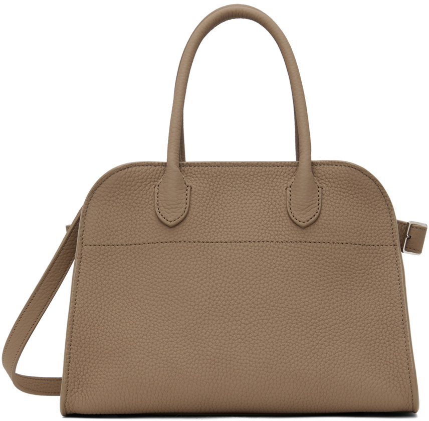 The Row Taupe Soft Margaux 10 Bag The Row