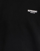 Represent Mens Sweatshirt in Black