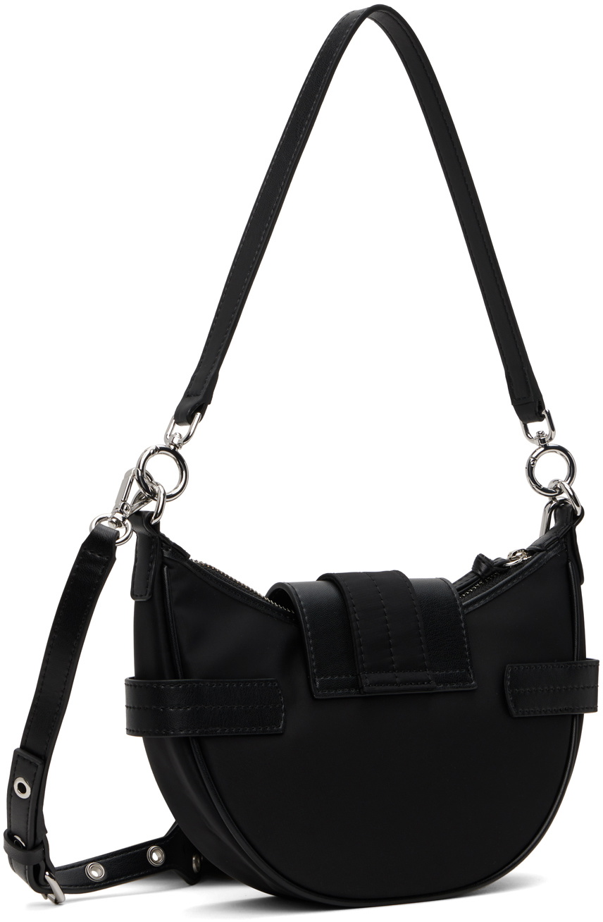 GANNI Black Small Bucky Crossbody Bag