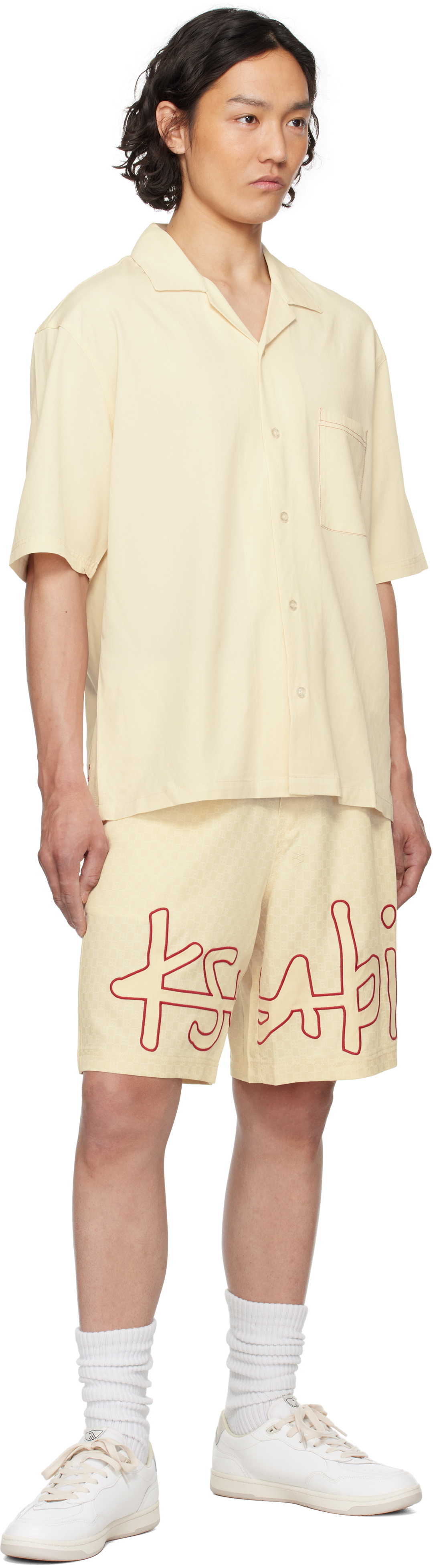 Ksubi Beige 1999 Box Life Shorts