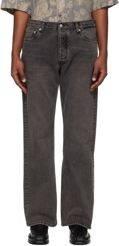 Photo: HOPE Black Relaxed Bootcut Jeans