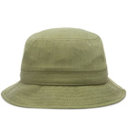 Corridor Men's Organic Cotton Bucket Hat in Heather Green