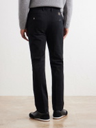Slowear - Incotex Straight-Leg Cotton-Blend Twill Trousers - Black