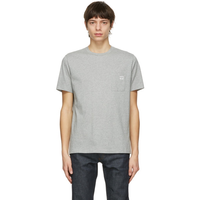 Photo: A.P.C. Grey Andrew T-Shirt