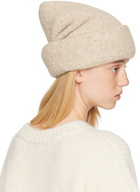 Lauren Manoogian Beige Carpenter Beanie