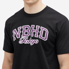 Neighborhood Men's 11 Printed T-Shirt in Black