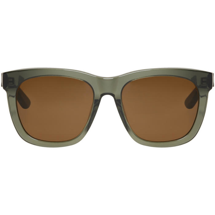 Photo: Saint Laurent Green SL M24-K Sunglasses