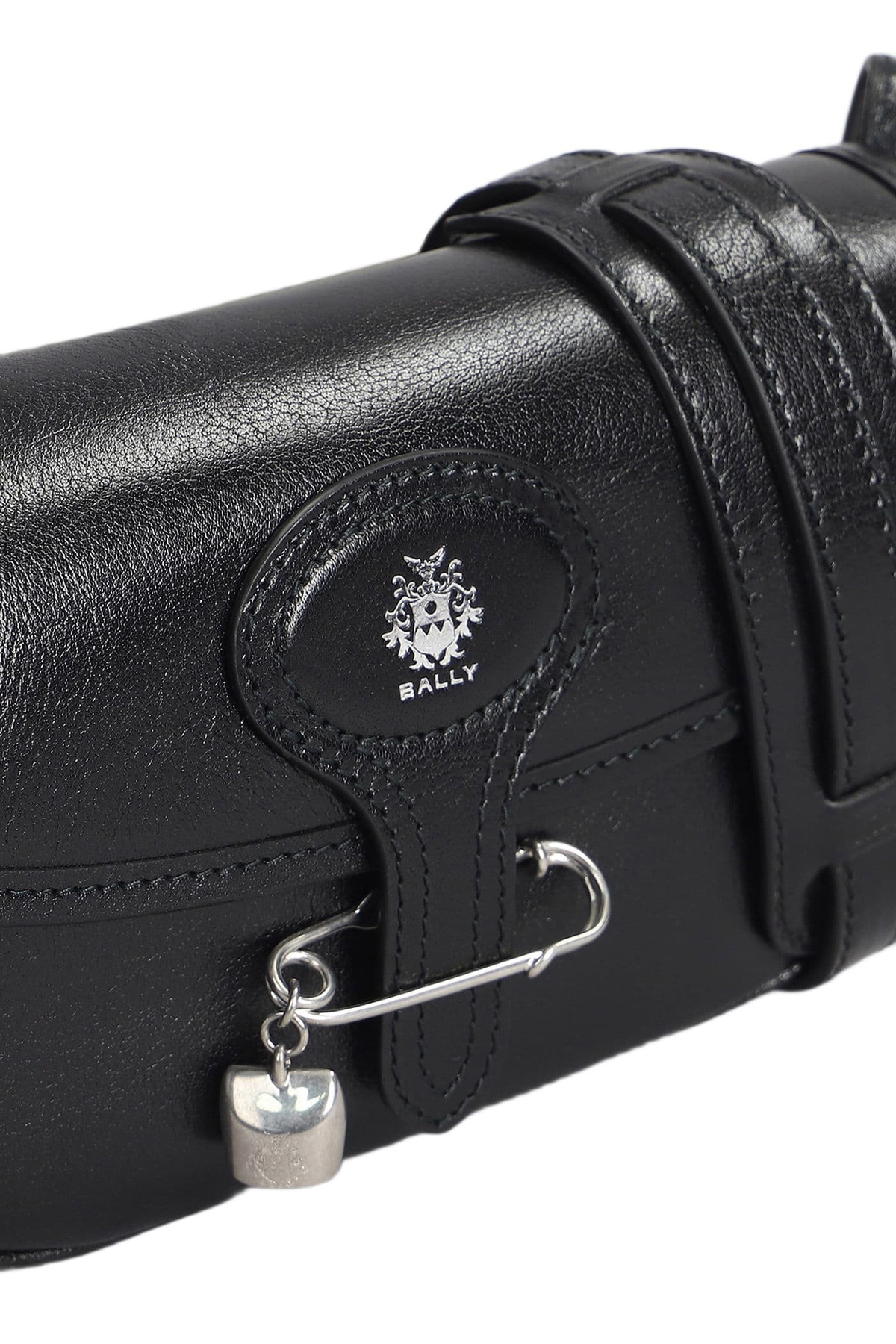 Bally Beckett Cross Shoulder Bag In Black Leather