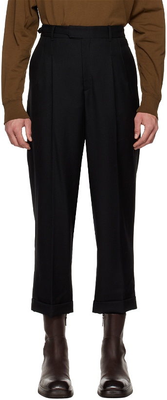 Photo: rito structure Black Belted Trousers