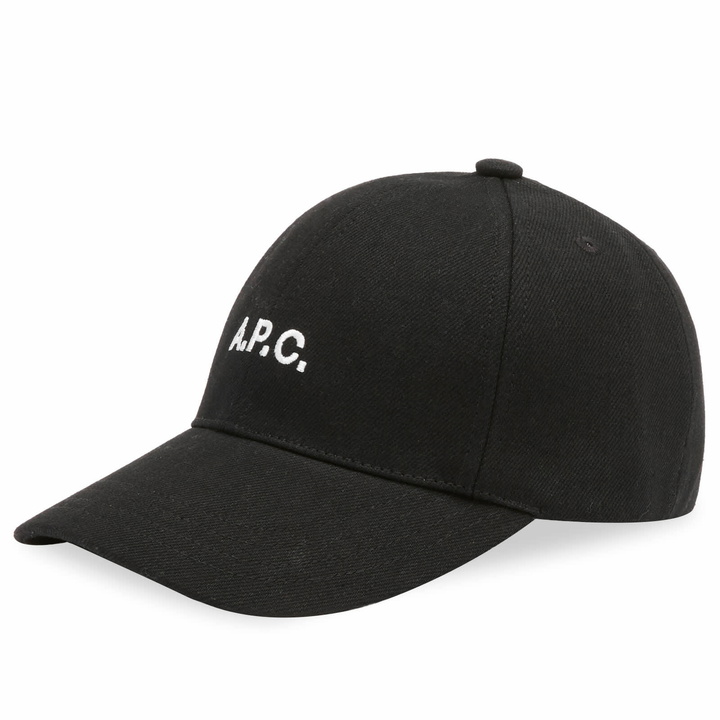 Photo: A.P.C. Men's Charlie Cap in Black