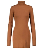 Zeynep Arçay Side-slit knit minidress
