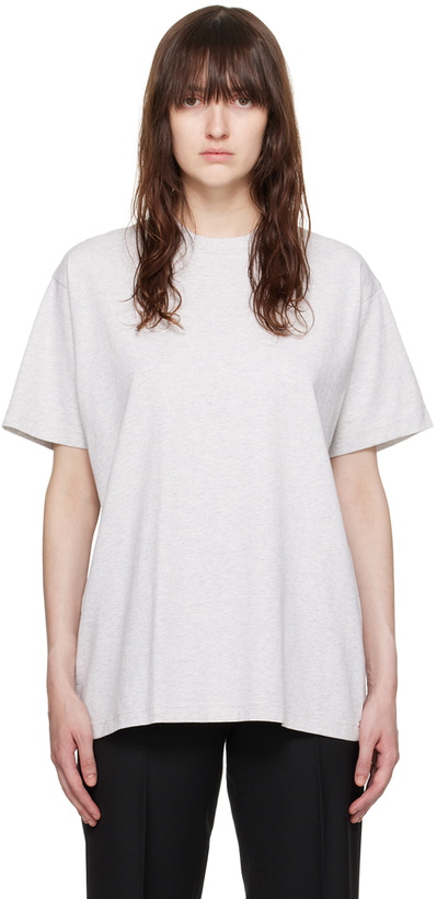 Photo: TOTEME Gray Straight T-Shirt