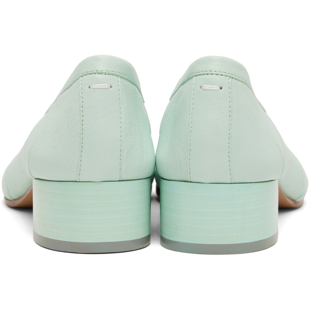 Maison Margiela Blue Tabi Ballerina Heels