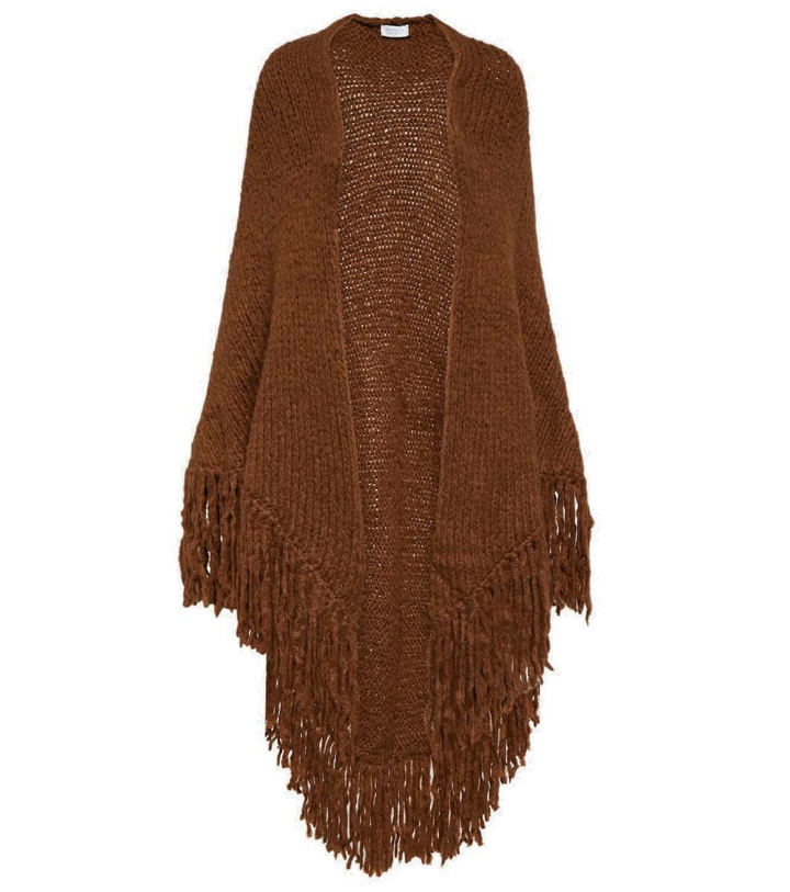 Photo: Gabriela Hearst Lauren fringed cashmere wrap