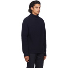 Norse Projects Navy Wool Turtleneck