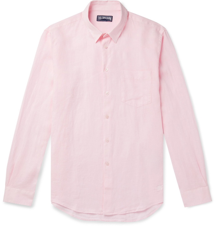 Photo: Vilebrequin - Caroubis Linen Shirt - Pink