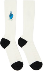 sacai White Gonz Edition One Love Socks