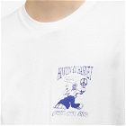 Howlin by Morrison Men's Howlin' x DJ Harvey Chest Logo T-Shirt in White