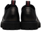 Hugo Black Leather & Suede Derbys