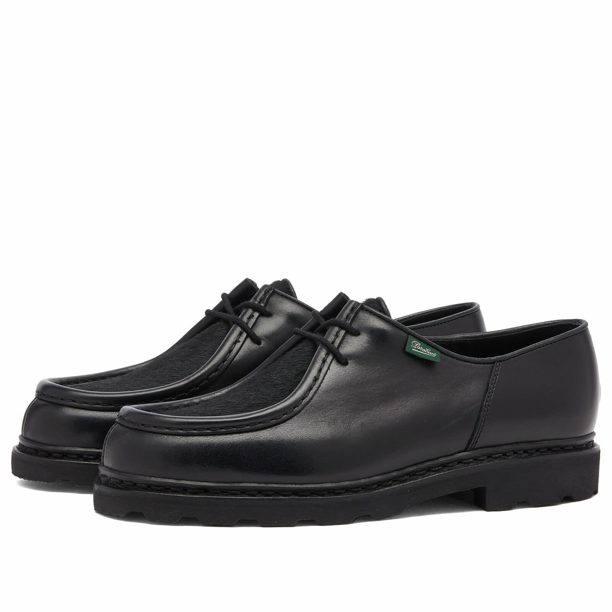 Paraboot Men's Michael in Black Pony Hair