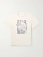 MARANT - Honore Printed Cotton-Jersey T-Shirt - Neutrals