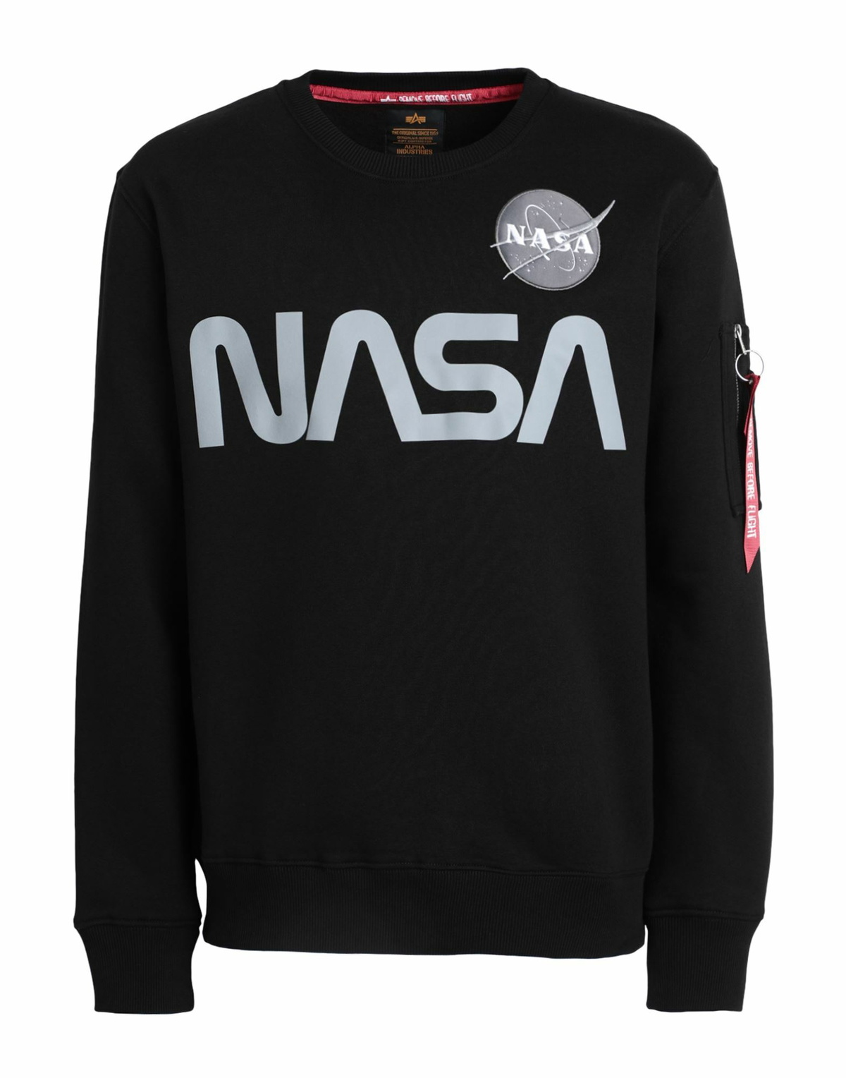 Alpha Industries Mens Sweatshirt in Black