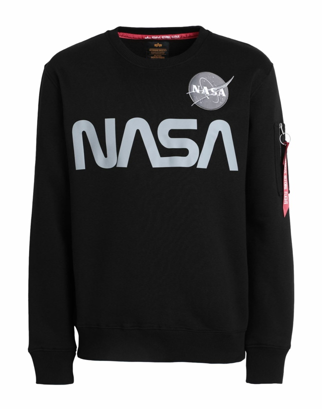Photo: Alpha Industries Mens Sweatshirt in Black