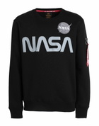 Alpha Industries Mens Sweatshirt in Black