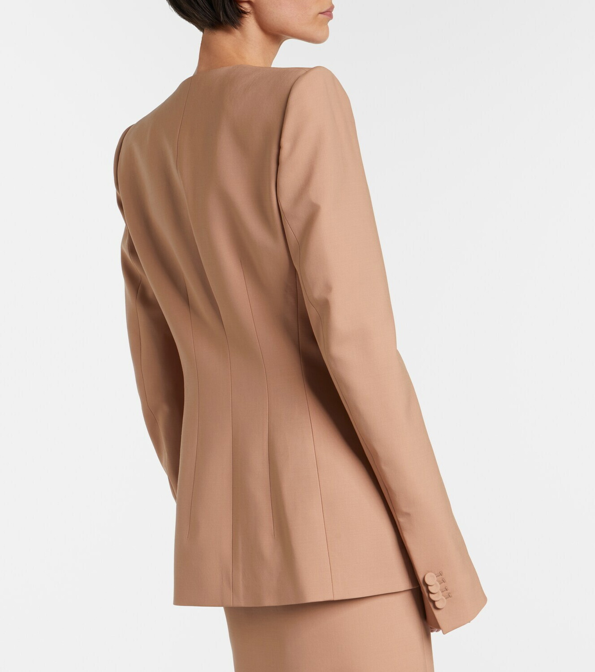 Mugler Wool-blend blazer