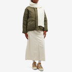 Snow Peak Women's Takibi Weather Padded Jacket in Olive