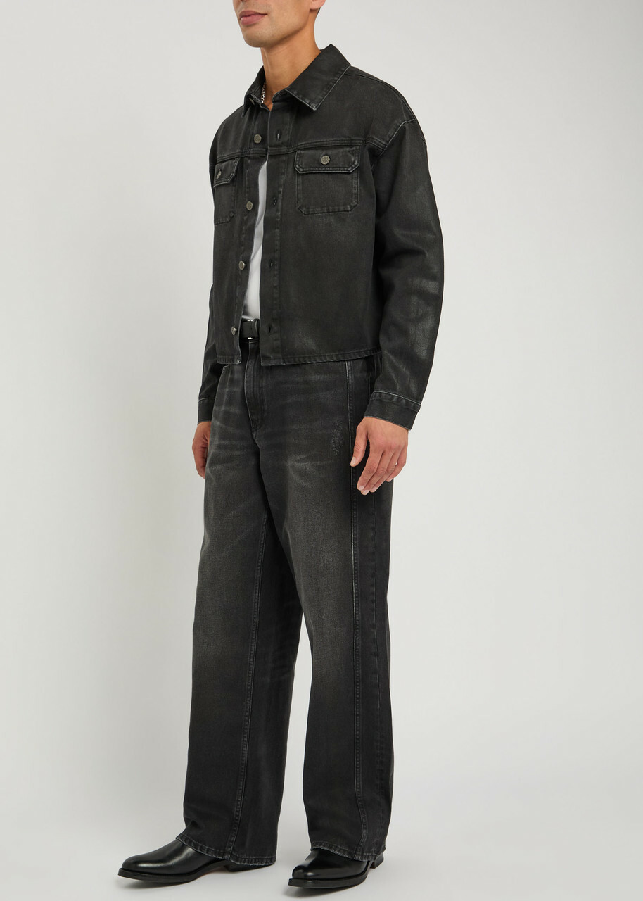 Won Hundred Syon Denim Overshirt Grey