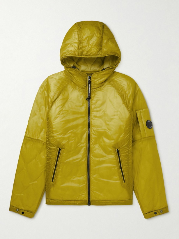 Photo: C.P. Company - Padded Ripstop Hooded Jacket - Yellow