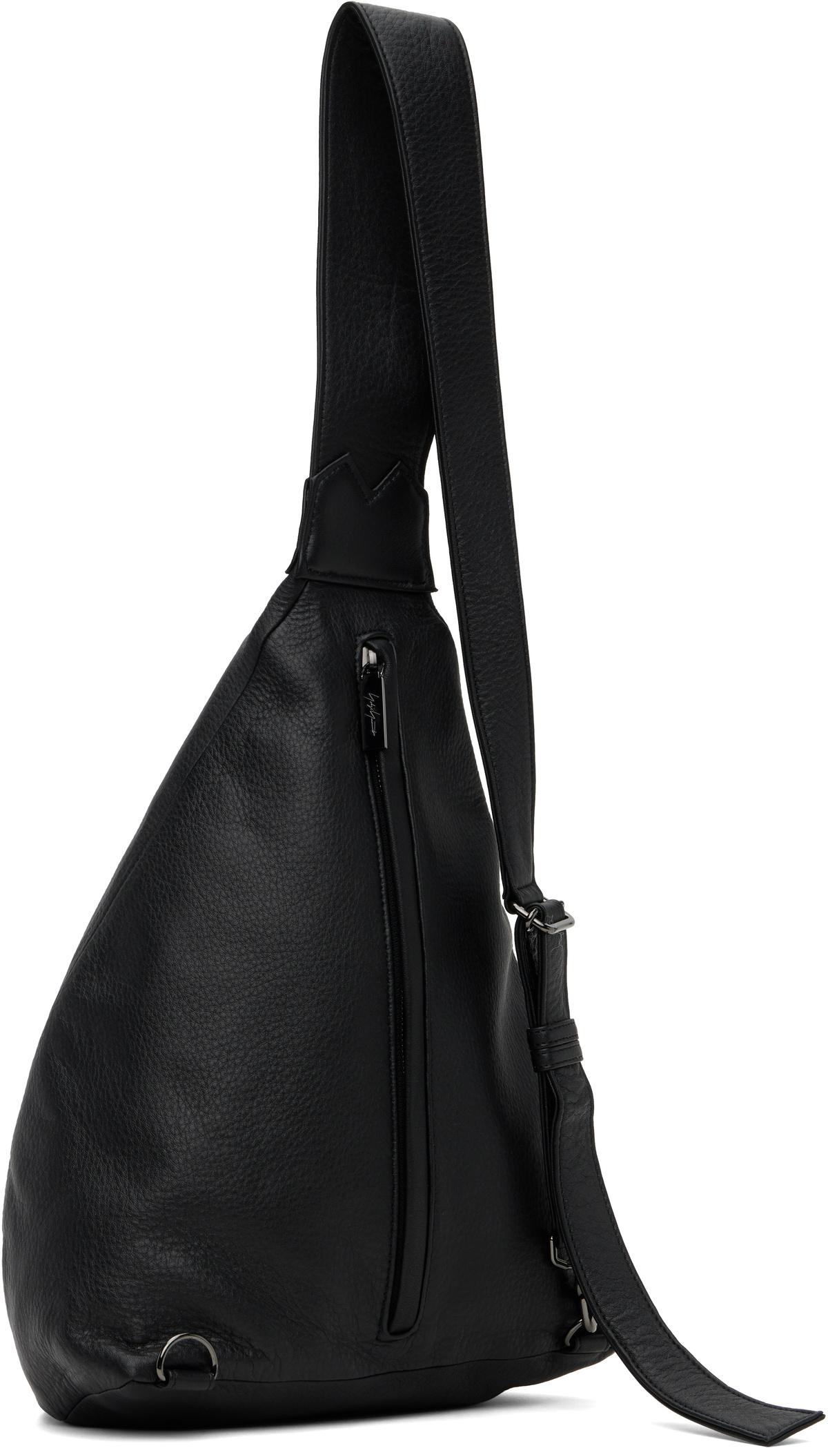 YOHJI YAMAMOTO Black Y Crossbody Bag