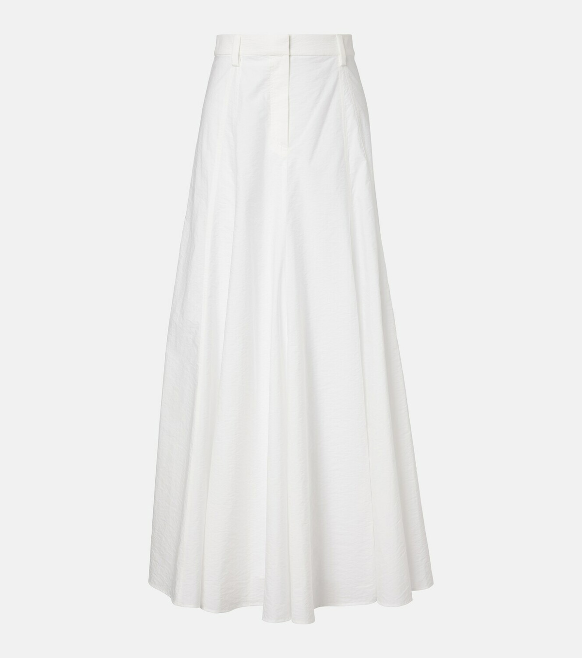 Brunello Cucinelli Cotton-blend maxi skirt