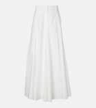Brunello Cucinelli Cotton-blend maxi skirt