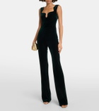 Galvan Siren velvet jumpsuit